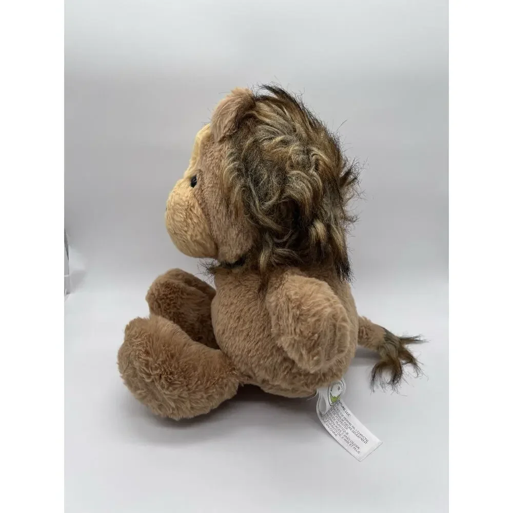 Animal Adventure Lion Plush Brown 11” Sitting Stuffed Animal Soft Toy 2021 HTF